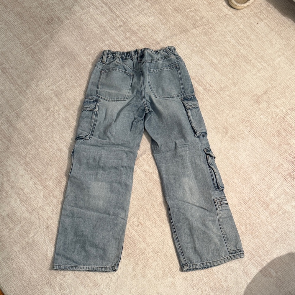 Alice + Olivia Denim Women Cargo Pants size 27 - Picture 5 of 5